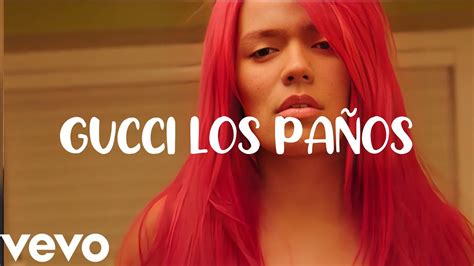 gucci los paños karol g letra